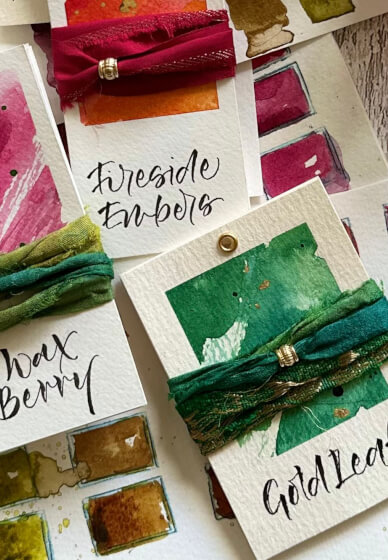 Festive Cards and Ink Mixing 3 Week Course