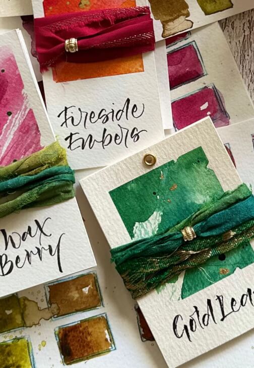 Festive Cards and Ink Mixing 3 Week Course