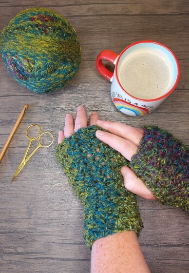 Fingerless Gloves Crochet Workshop