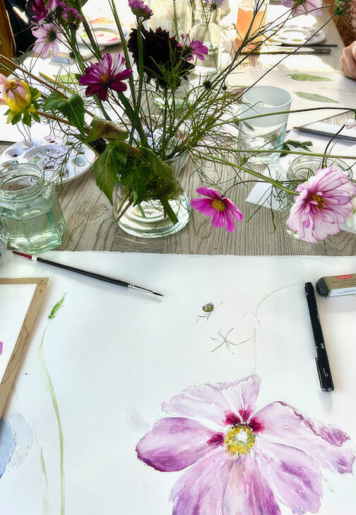 Floral Painting Workshop