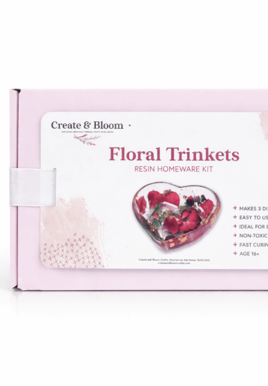 Floral Trinket: Epoxy Resin Botanical Dish - Make 3