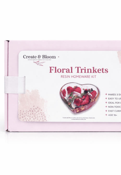 Floral Trinket: Epoxy Resin Botanical Dish - Make 3