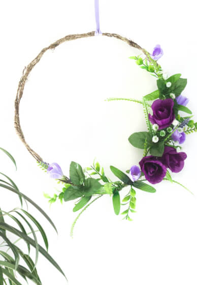 Floral Wreath Craft Kit