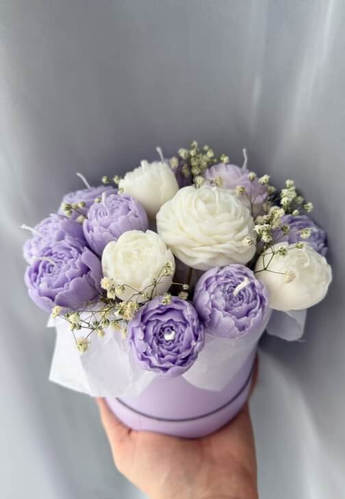 Flower Candle Bouquet Making Class