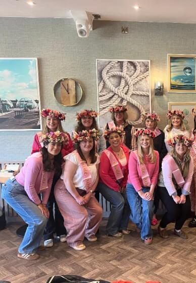 Flower Crown Making Party
