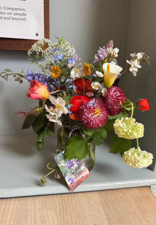 Flower Farm Visit and Bouquet Making Class