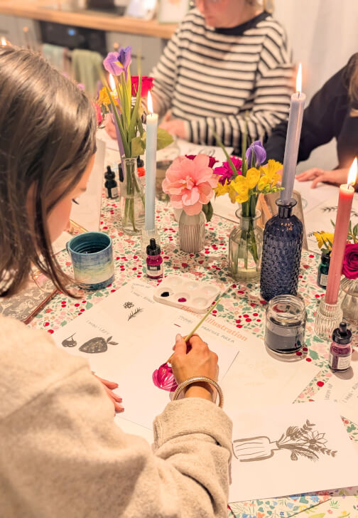 Flower Illustration Workshop