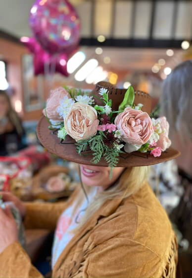 Fresh and Faux Flower Crown Workshop
