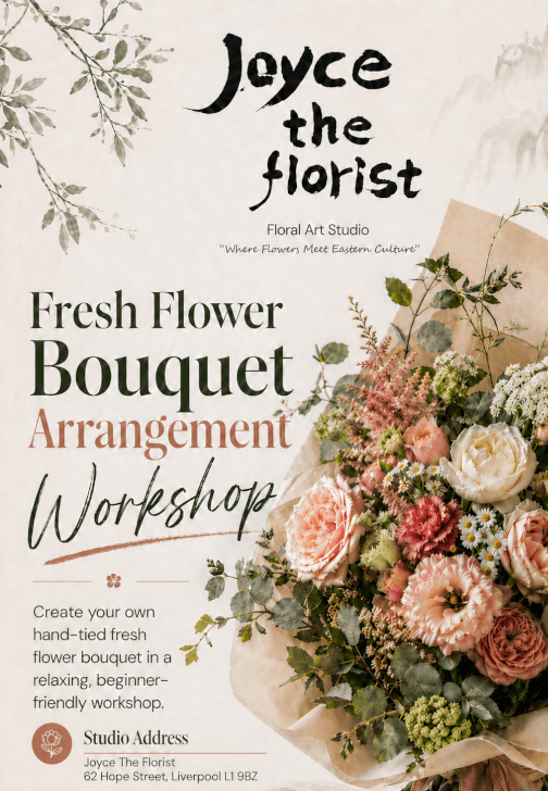 Fresh Flower Bouquet Arrangement Workshop