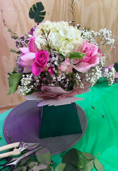 Fresh Flower Bouquet Workshop