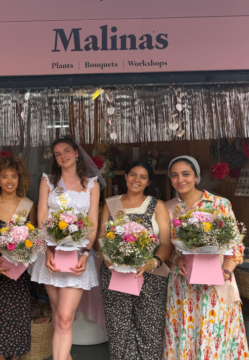Fresh Flower Bouquet Workshop