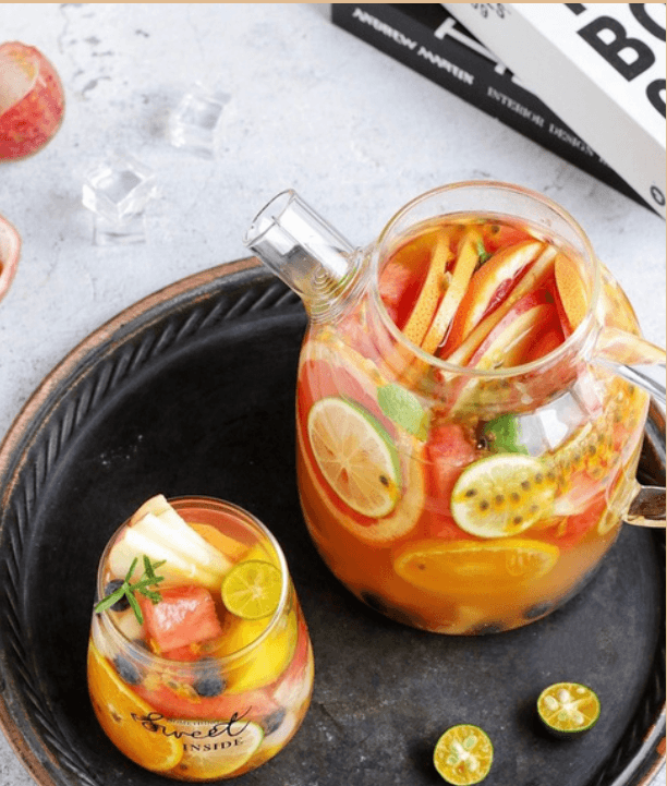Fruit Cold Brew Tea Making