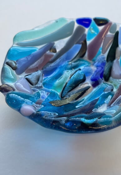 Fused Glass Bowl Making Class