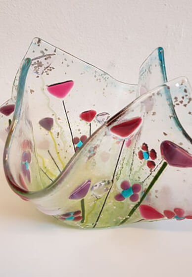 Fused Glass Class: Folded Bowl