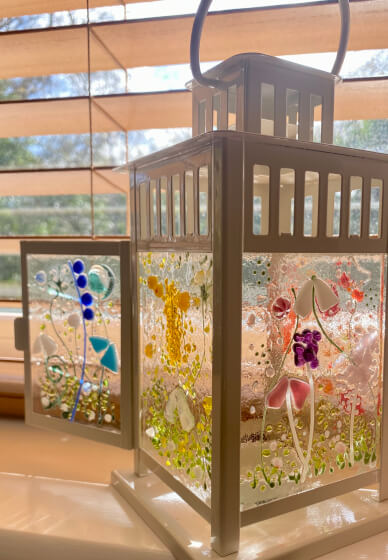 Fused Glass Four Panel Lantern Workshop