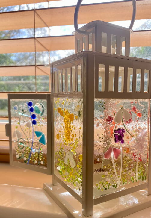 Fused Glass Four Panel Lantern Workshop