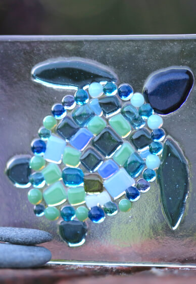 Fused Glass Taster Mosaic Workshop