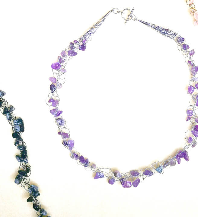 Gemstone Necklace Craft Workshop