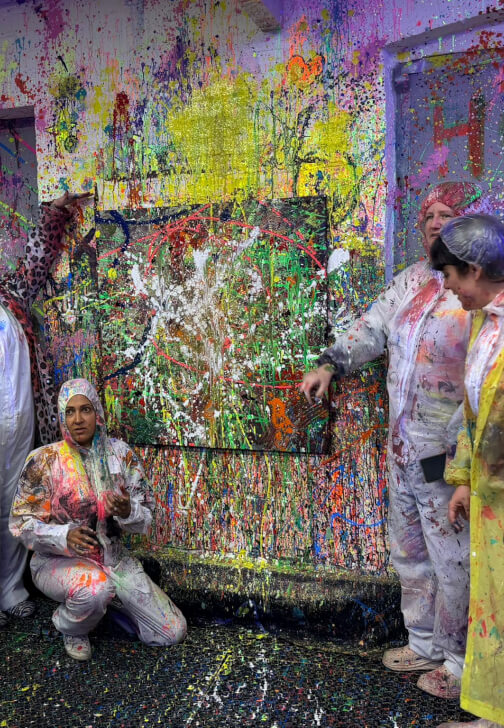 Private Giant Canvas Painting Class