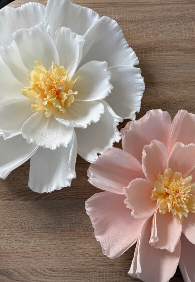 Giant Paper Flower Making Workshop