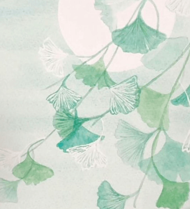 Gingko Leaves Watercolour Workshop