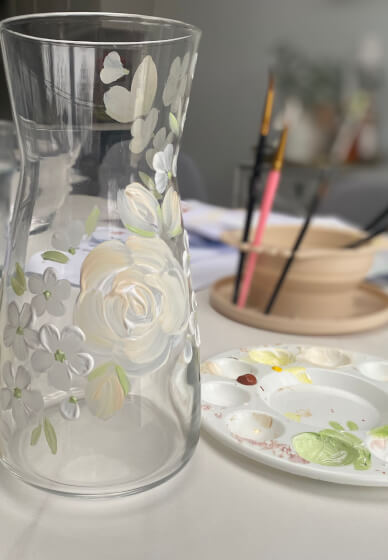 Glass Vase Painting Workshop