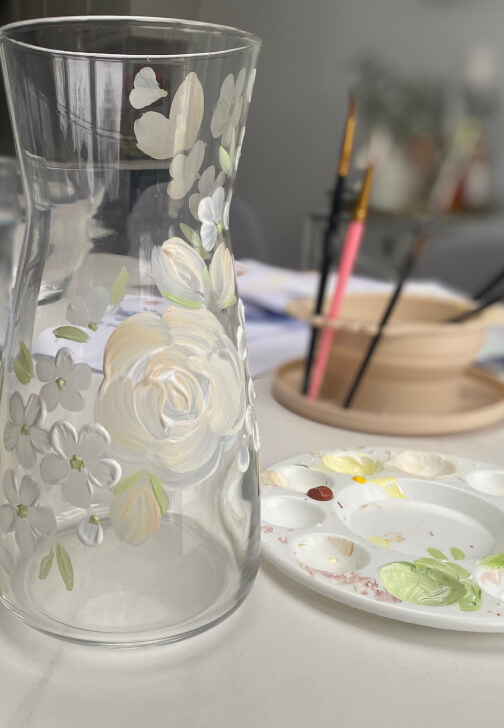 Glass Vase Painting Workshop