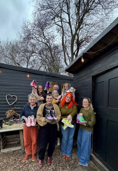 Glitter Kicks - Footwear Glow-up Workshop
