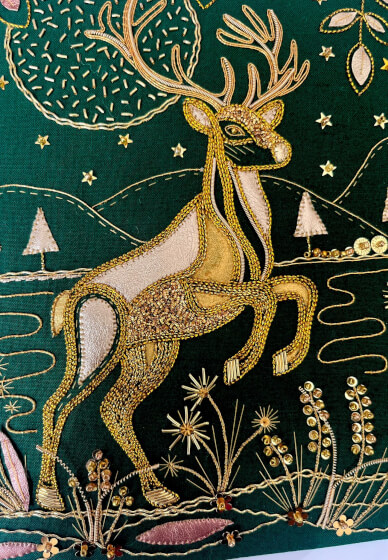 Gold Work Stag Workshop