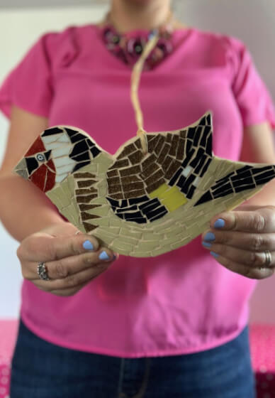 Goldfinch Mosaic Craft Kit