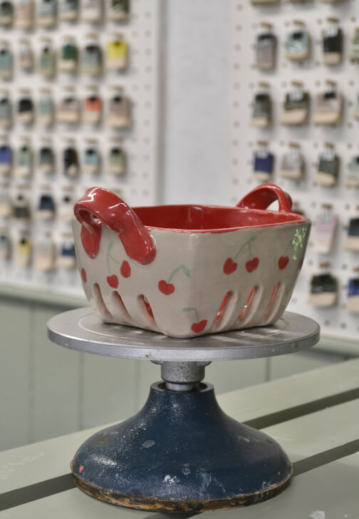 Hand Built Pottery Berry Bowl Workshop