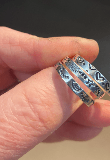 Hand Stamped Metal Jewellery Making Workshop