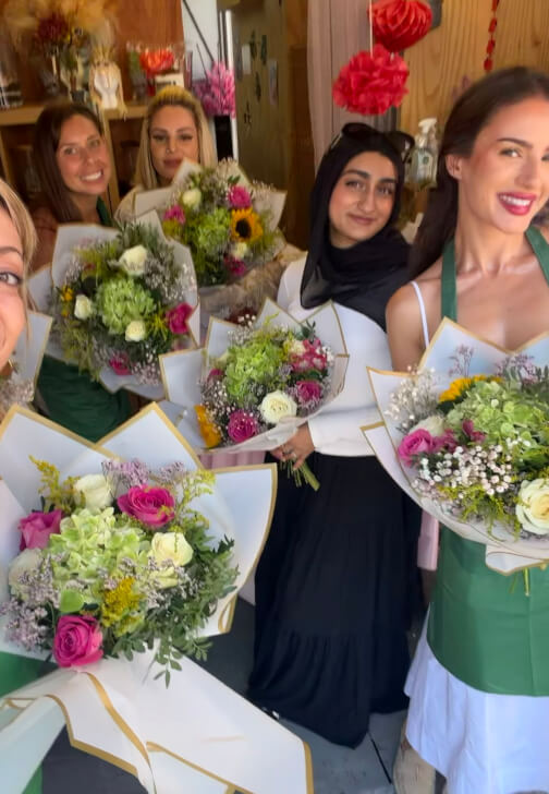 Hand Tied Bouquet Workshop