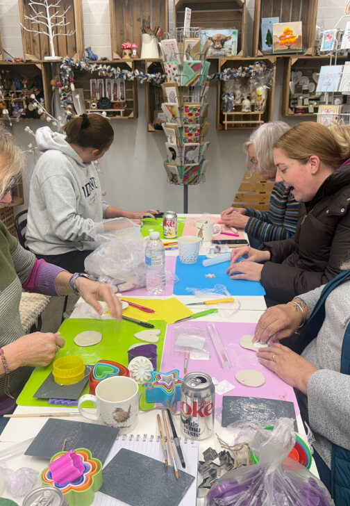 Highland Cow Needle Felting Workshop