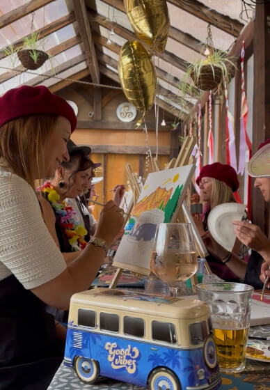 Hippy Van Painting Workshop