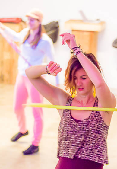 Hula Hoop Fitness and Dance for Beginners