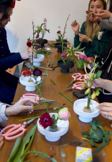 Ikebana Flower and Matcha Tasting Workshop