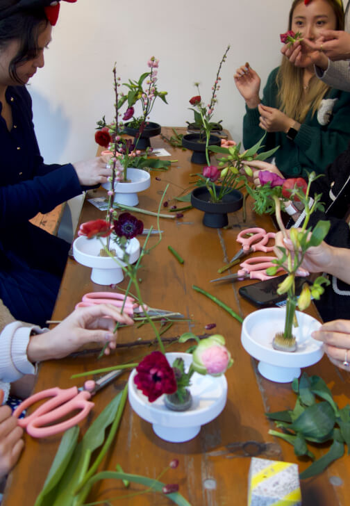 Ikebana Flower and Matcha Tasting Workshop
