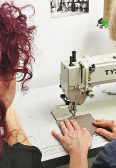 Industrial Sewing Machine Class for Leather