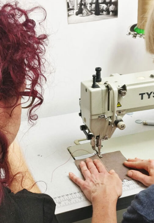 Industrial Sewing Machine Class for Leather