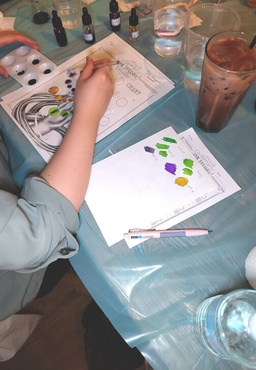 Ink Making Workshop