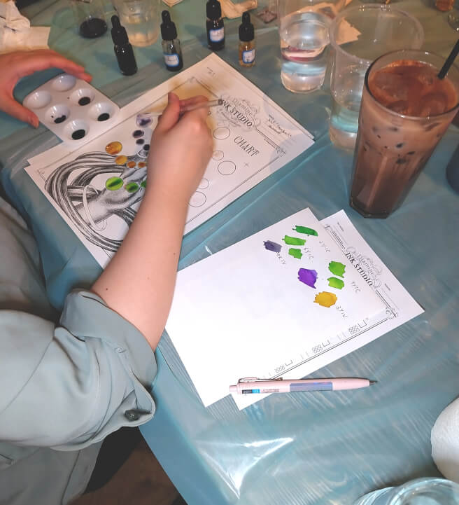 Ink Making Workshop