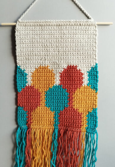 Intarsia Crochet Class - Wall Hanging