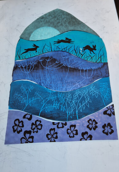 Intermediate Stained Glass and Glass Painting Course