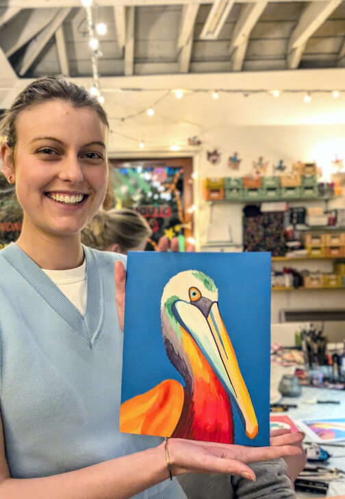 Intro to Acrylic Painting Course with Sally