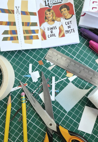 Introduction to Making a Zine Workshop