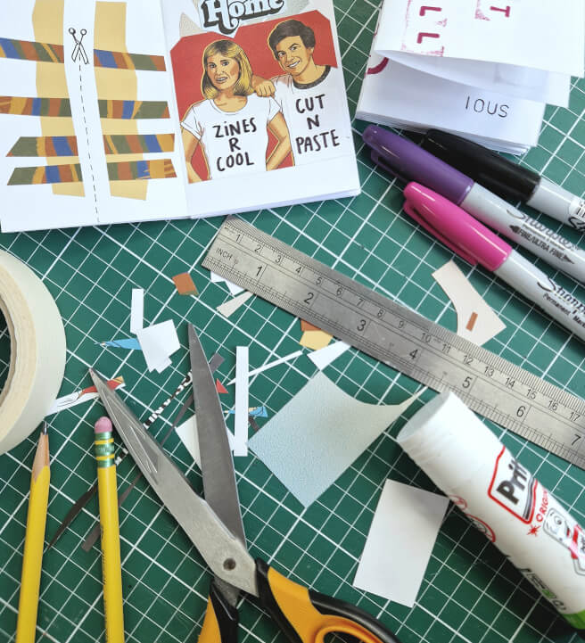 Introduction to Making a Zine Workshop