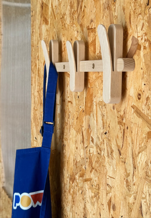 Introduction to Steambending Course - Wall-hung Coat Rack