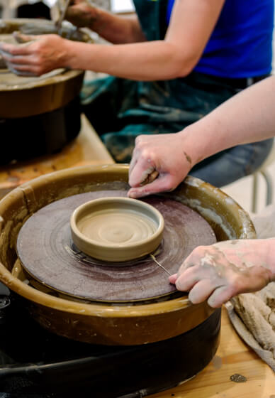 Introduction to Wheel Thrown Pottery Workshop