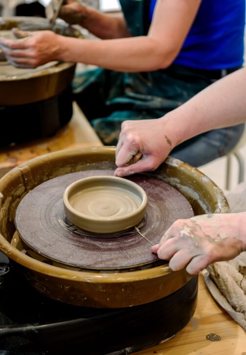 Introduction to Wheel Thrown Pottery Workshop